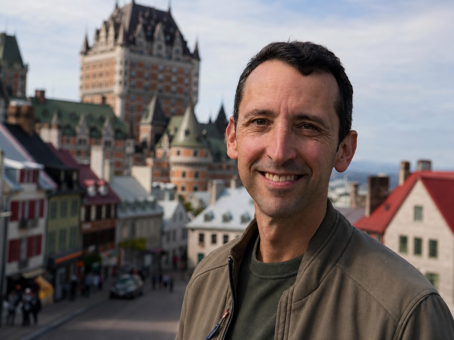 Jean-Pierre Tremblay, Quebec City tour guide and heritage specialist
